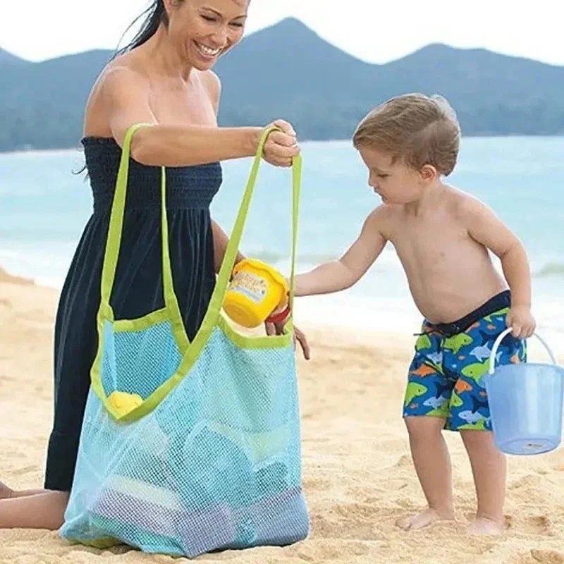 Beach Towel Large - 1/3pcs Tas Pantai Portabel Jaring Anti-Pasir