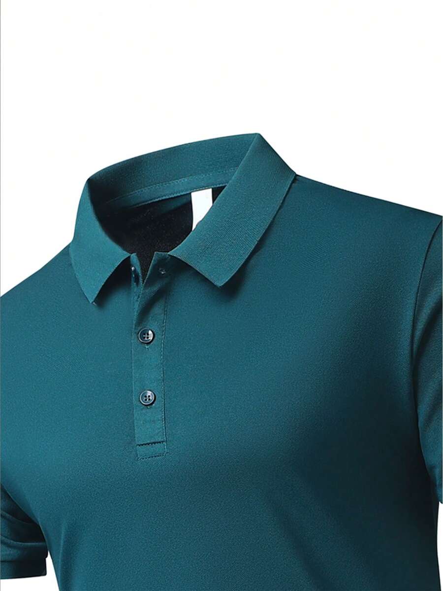 Kaos Polo Pria Kasual Bernapas - Polo Shirt Pique ulasan dan harga