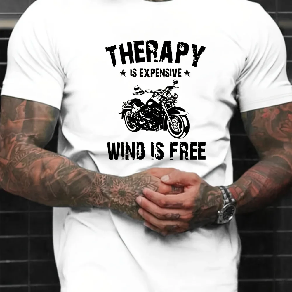 Kaos Grafis Motor untuk Pria,  - Tee Graphic Print ulasan dan harga