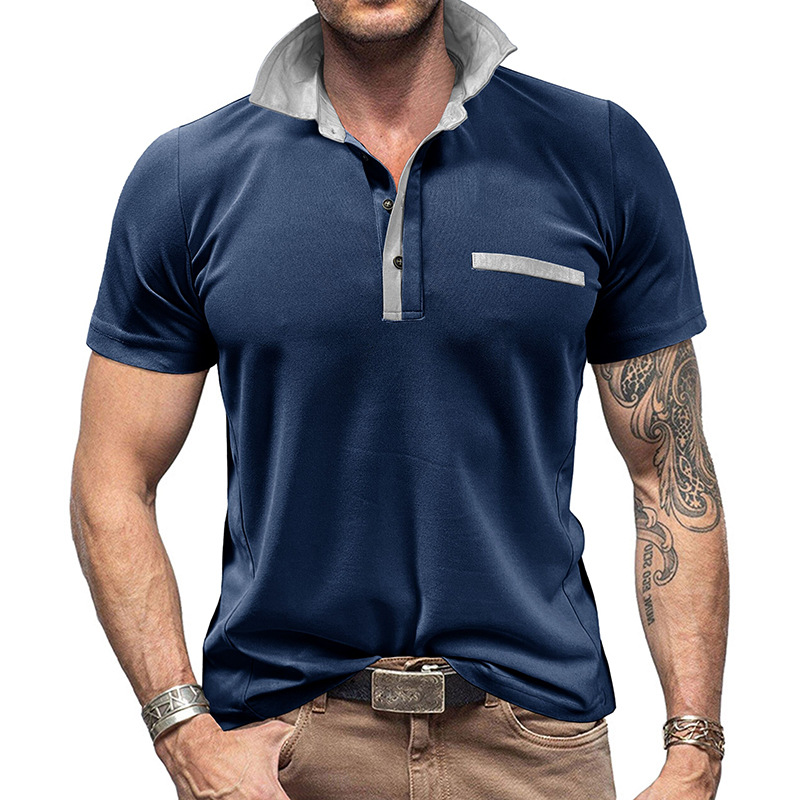 Kemeja Polo Lengan Pendek Berw - Polo Shirt Pique ulasan dan harga