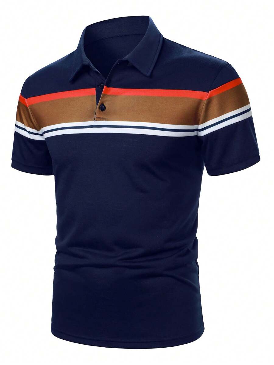 Kemeja Polo Formal Lengan Pend - Polo Shirt Pique ulasan dan harga