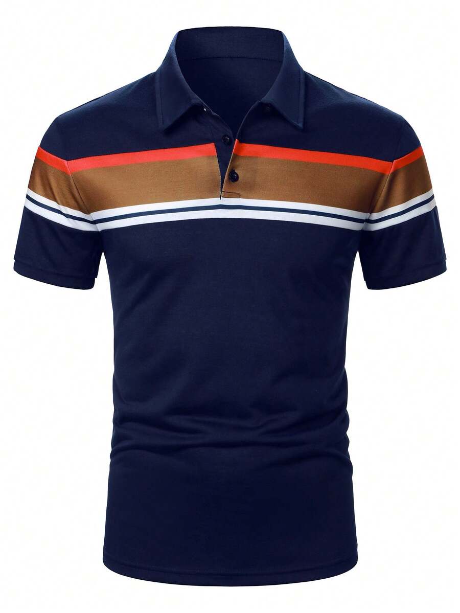 Kemeja Polo Formal Lengan Pend - Polo Shirt Pique ulasan dan harga